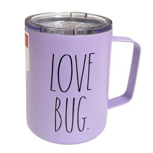 NEW Rae Dunn LOVE BUG Insulated S/S Mug💜💜💜